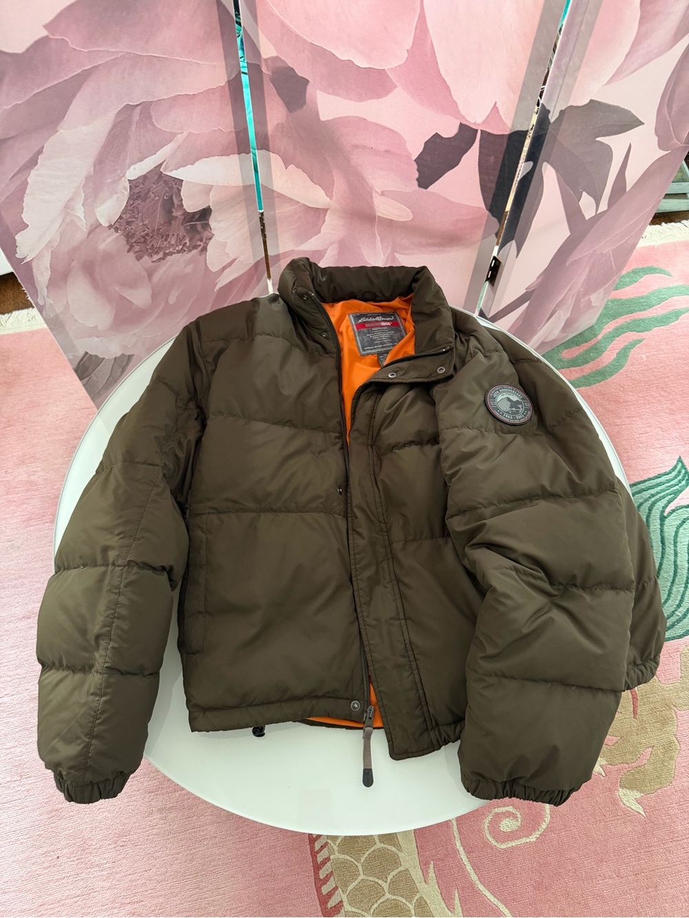 Men’s size Large Eddie Bauer 40th Anniversary Puffer Jacket
